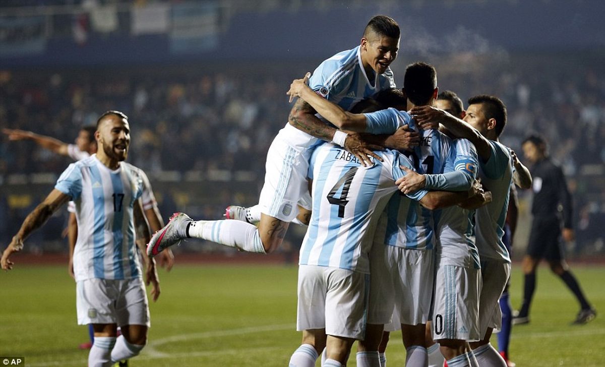 آرژانتین، شیلی را شکست داد