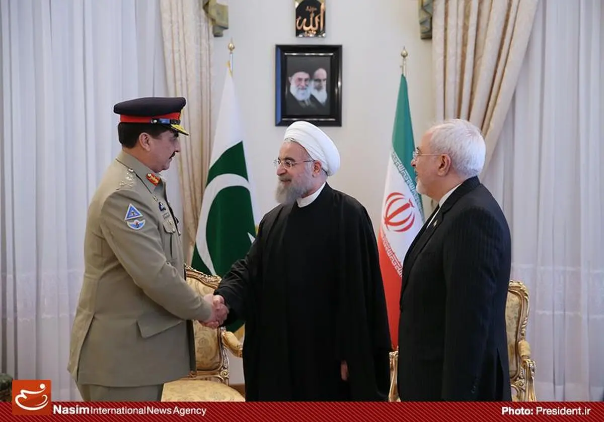 روحانی به ارتش پاکستان به خاطر "موفقیت‌هایش در مبارزه با تروریسم" تبریک گفت