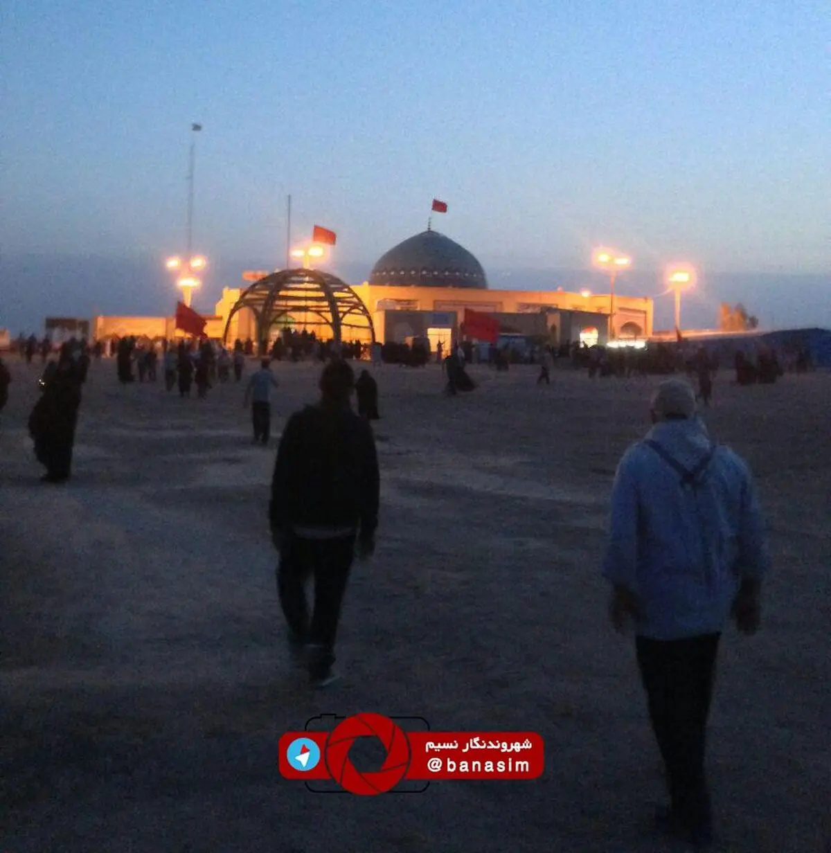 اردوی راهیان نور در منطقه شلمچه
