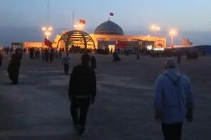 اردوی راهیان نور در منطقه شلمچه