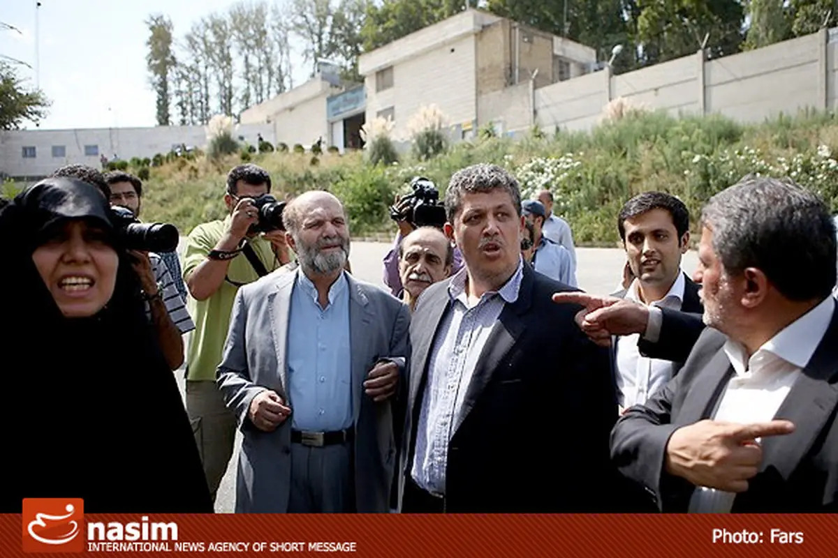 دیدار نوروزی مهدی هاشمی با خانواده خود در اوین