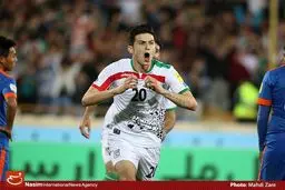 پیروزی ایران برابر عمان در نیمه نخست
