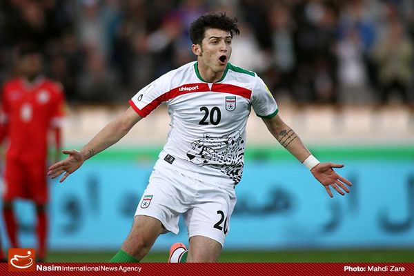 دیدار تیم ملی فوتبال ایران و عمان