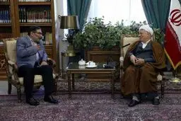 دیدار نوروزی شمخانی و پورمحمدی با هاشمی رفسنجانی