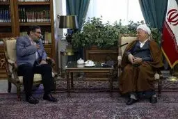 دیدار نوروزی شمخانی و پورمحمدی با هاشمی رفسنجانی