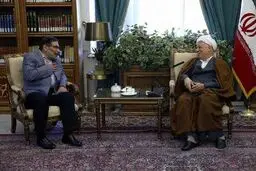 دیدار نوروزی شمخانی و پورمحمدی با هاشمی رفسنجانی