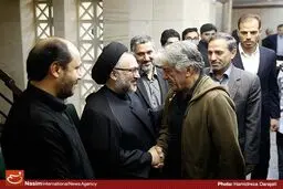 مجلس ترحیم پدر محمد علی ابطحی