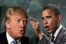 ترامپ : اوباما 