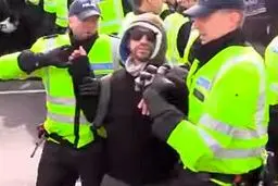 ۱۰۰ نفر در تجمع‌های بروکسل بازداشت شدند