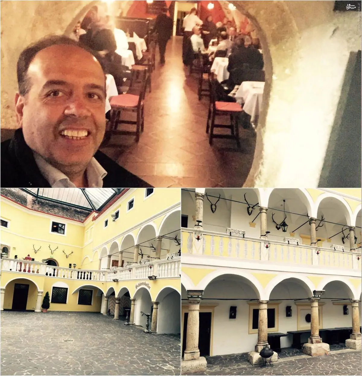 ذوق زدگی عجیب رئیسِ دولتی اتاق بازرگانی از سفر به اتریش+ تصاویر