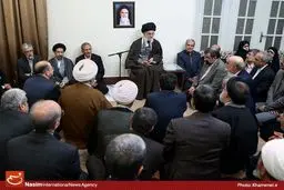 دیدار نوروزی جمعی از مسئولان کشور با رهبر معظم انقلاب