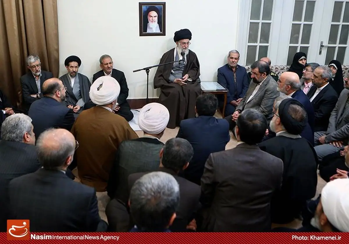 دیدار نوروزی جمعی از مسئولان کشور با رهبر معظم انقلاب