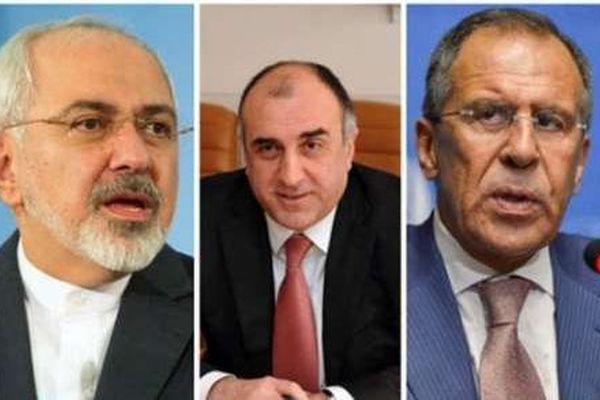 نخستین اجلاس سه جانبه ایران، آذربایجان و روسیه در باکو برگزار شد