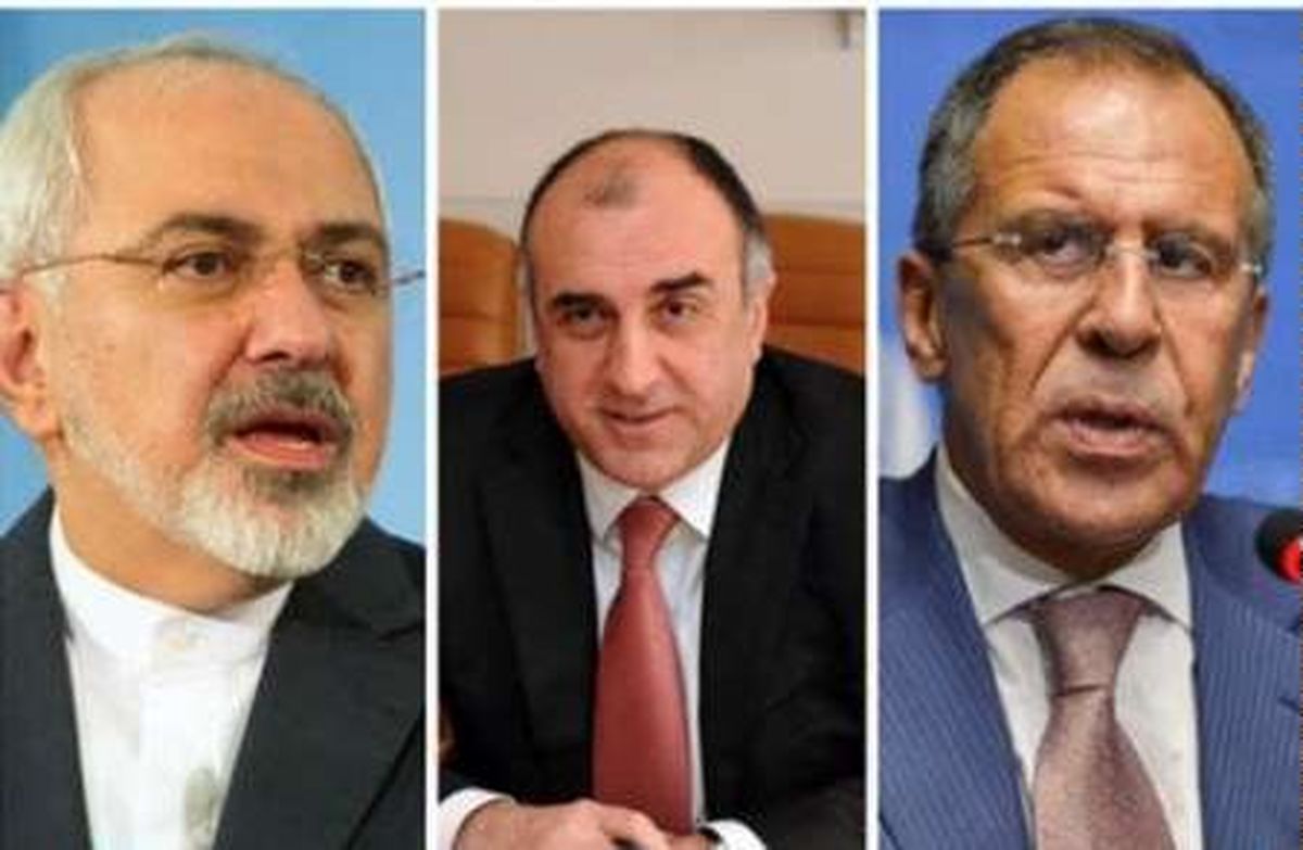 نخستین اجلاس سه جانبه ایران، آذربایجان و روسیه در باکو برگزار شد
