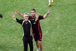 مراسم چهلمین روز درگذشت مربی نفت تهران برگزار شد