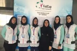 شکست بانوان تنیسور ایران مقابل فیلیپین
