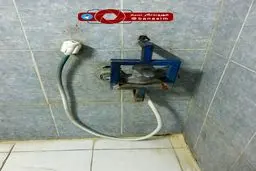 قفل زدن به شیر دستشویی بیمارستان لقمان از ترس سارقان