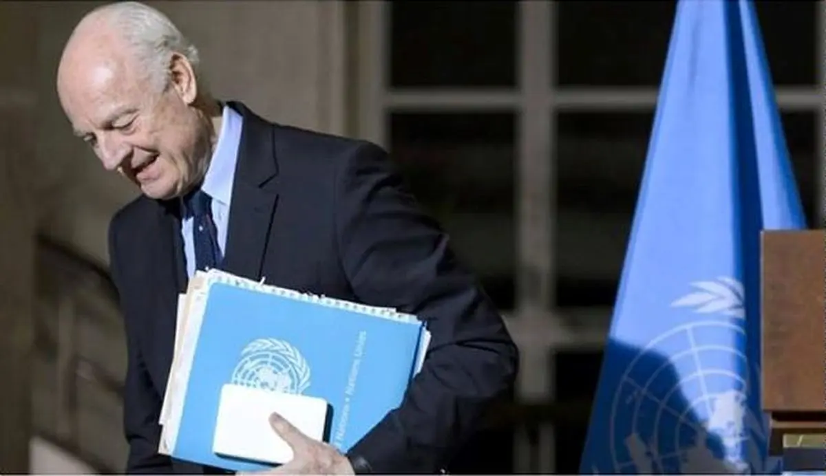 دی‌میستورا، فرستاده سازمان ملل متحد، فردا برای دیدار با وزیر امور خارجه سوریه وارد دمشق می‌شود