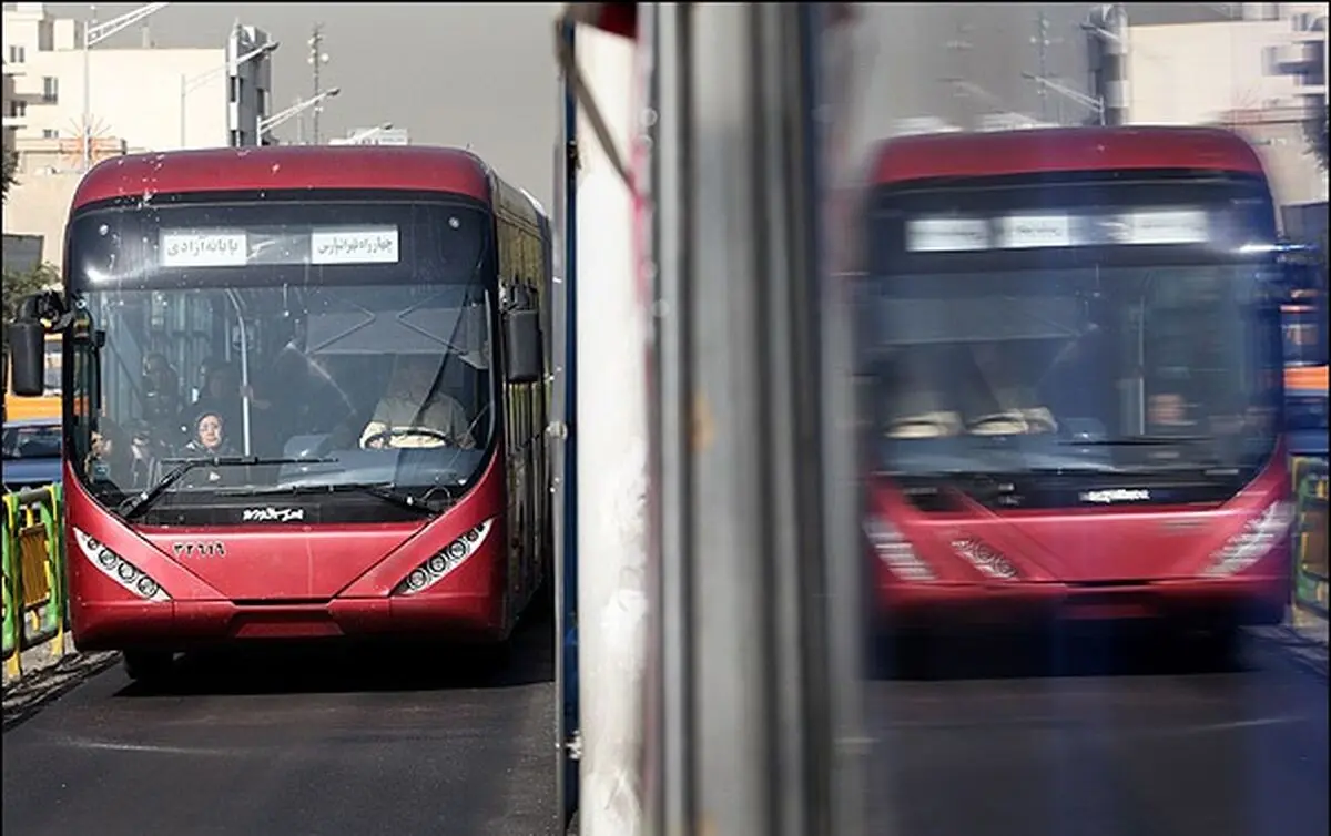 بهسازی مسیر BRT خط انقلاب دماوند ویژه معلولان و نابینایان