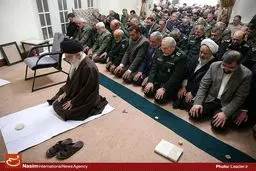 دیدار عیدانه فرماندهان ارشد نیروهای مسلح با رهبر معظم انقلاب