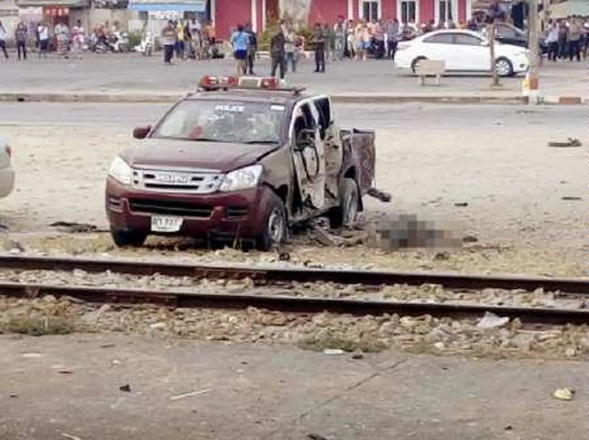 در انفجار بمب در تایلند، دو تن کشته و ۸ تن زخمی شدند