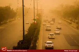 شعاع دید در اهواز به ۷۰۰ متر کاهش یافت/ پیش‌بینی وزش باد تا ۸۰ کیلومتر بر ساعت