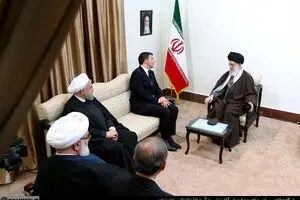 دیدار نخست‌وزیر ایتالیا با رهبر معظم انقلاب
