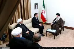 دیدار نخست‌وزیر ایتالیا با رهبر معظم انقلاب