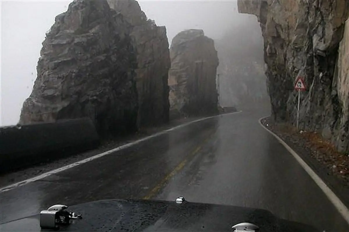 جاده چالوس عصر جمعه یک‌طرفه می‌شود