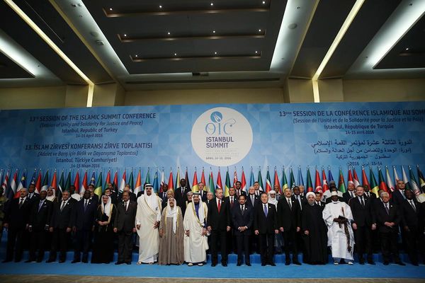 سیزدهمین اجلاس سران کشورهای اسلامی در استانبول آغاز شد + تصاویر