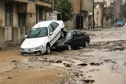 آخرین وضعیت امدادرسانی به مناطق سیل‌زده/ ۲ کشته و مفقود در مهران و دهلران