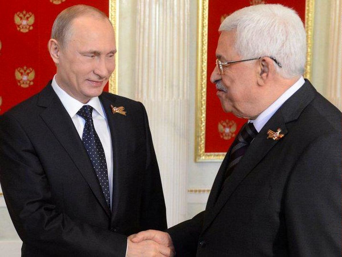 محمود عباس و ولادیمیر پوتین با هم دیدار کردند