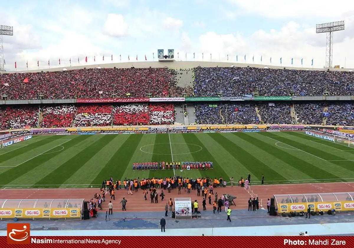 برگزاری دیدار سرخابی‌ها در نظم و بدون حادثه/ حضور پلیس "اسب سوار" در شهرآورد