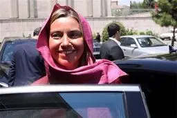 موگرینی با لاریجانی دیدار می‌کند