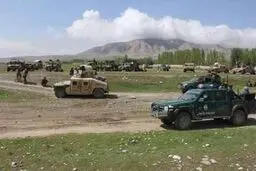 نظامیان افغان و ناتو با 
