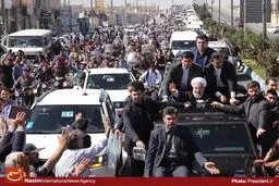 مسیر استقبال از رئیس‌جمهور در سفر به سمنان تغییر یافت