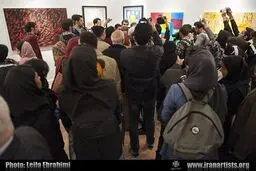 حضور سفیر ارمنستان در نمایشگاه نقاشی‌های لوریس چکناواریان