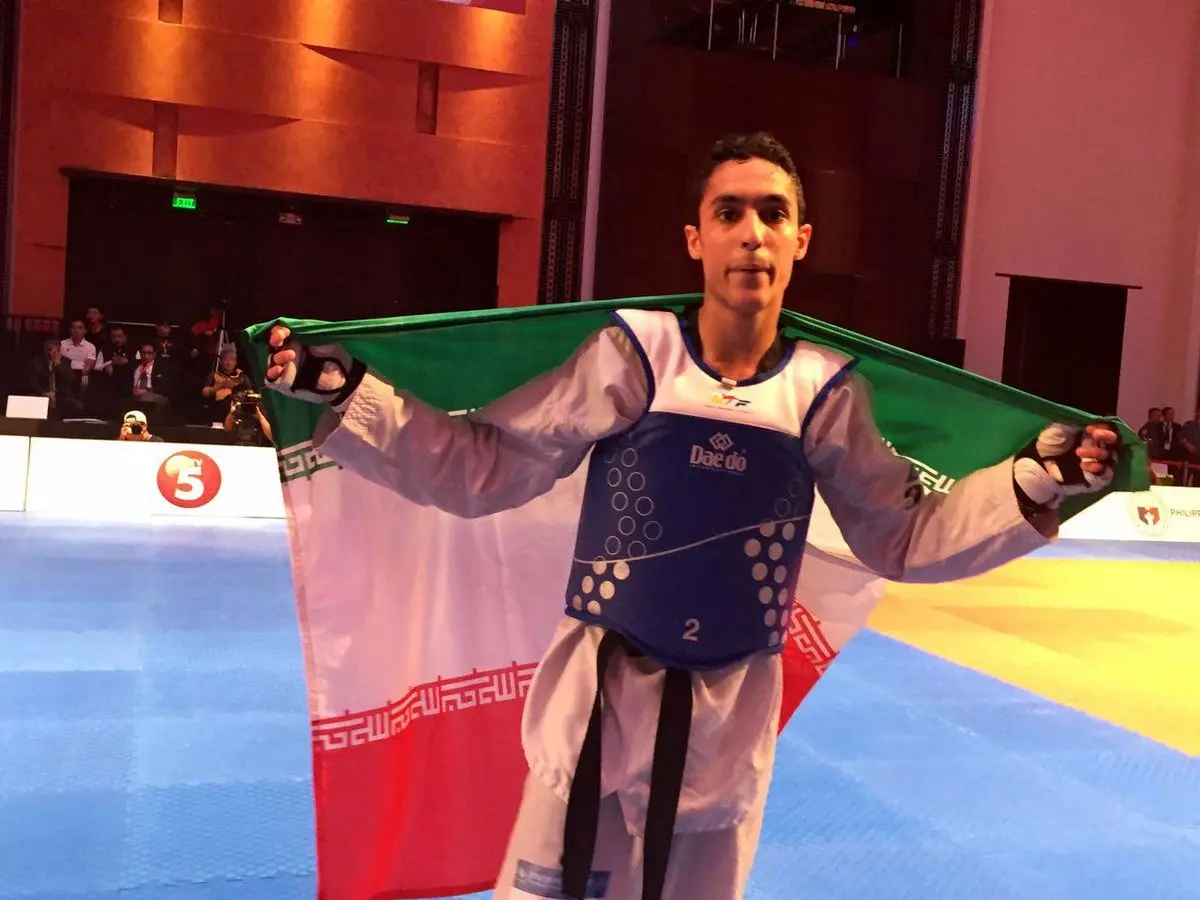 هادی‌پور دومین طلای ایران را کسب کرد+فیلم و عکس