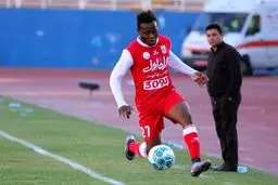 نانگ بهترین بازیکن دیدار تراکتورسازی و الهلال شد