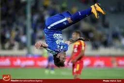 دیدار تیم های استقلال تهران و فولاد خوزستان