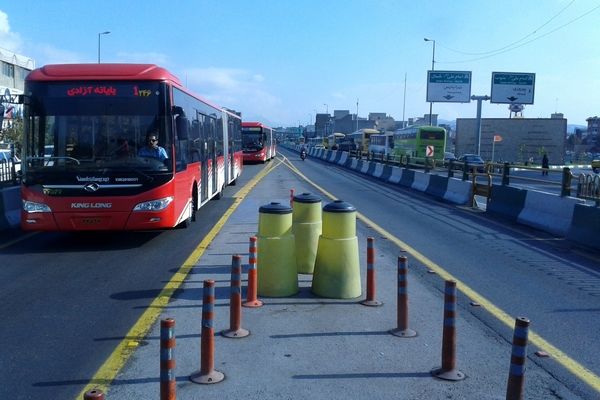 خط ۱۰ BRT تا پایان اردیبهشت به نعمت‌آباد می‌رسد
