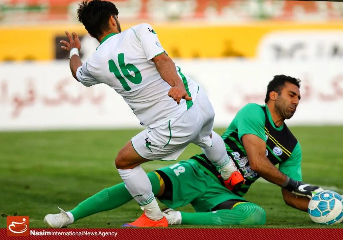 دیدار تیم های ذوب آهن اصفهان و صبای قم