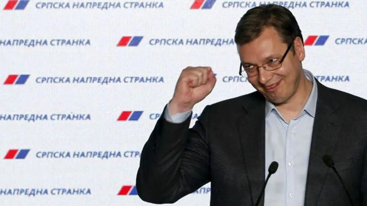 حزب حاکم راست-میانه در انتخابات صربستان به پیروزی رسید