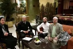 خاخام یهودی با پوشش اسلامی به الازهر رفت! +عکس