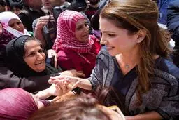 ملکه اردن خواستار ایجاد گذرگاهی امن برای آوارگان در اروپا شد