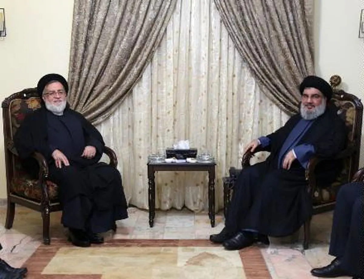 حجت الاسلام شهیدی و سید حسن نصرالله دیدار کردند