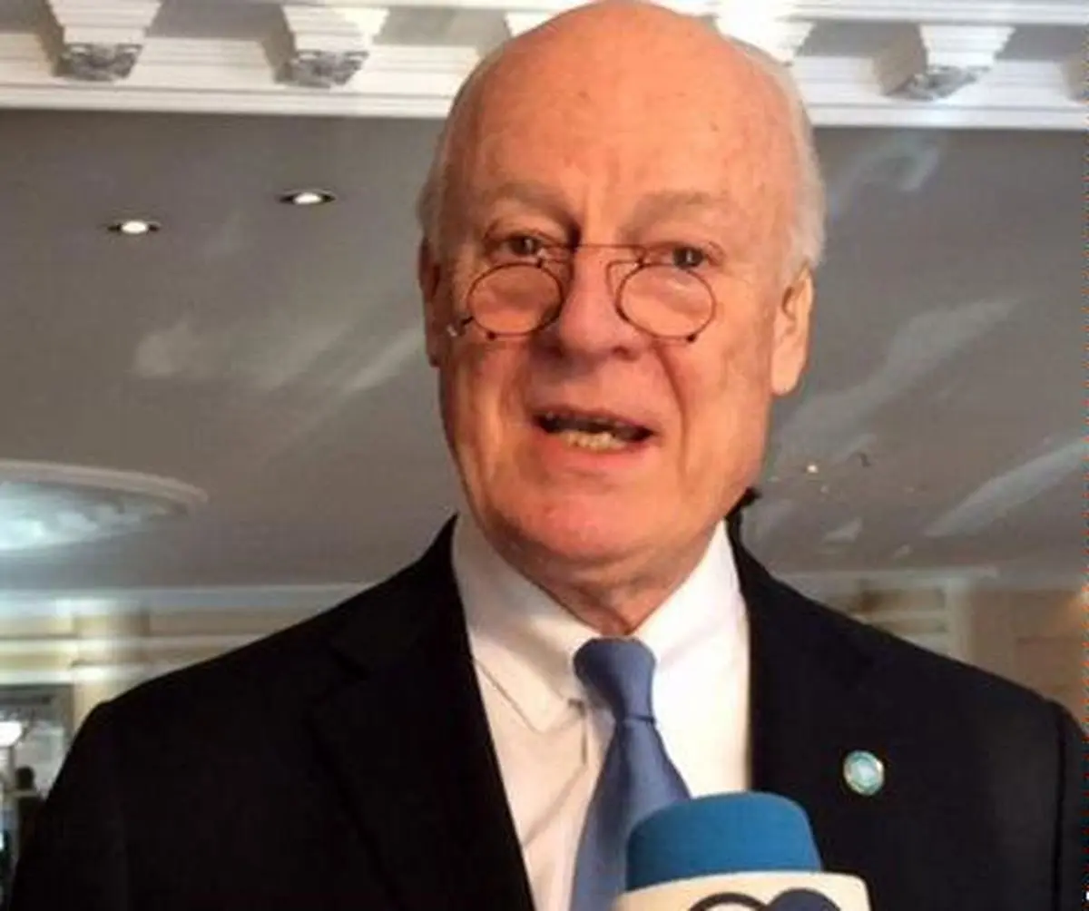 دی‌میستورا: آتش‌بس سوریه در خطر است