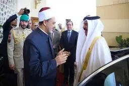 شیخ الازهر از پادشاه بحرین تمجید کرد