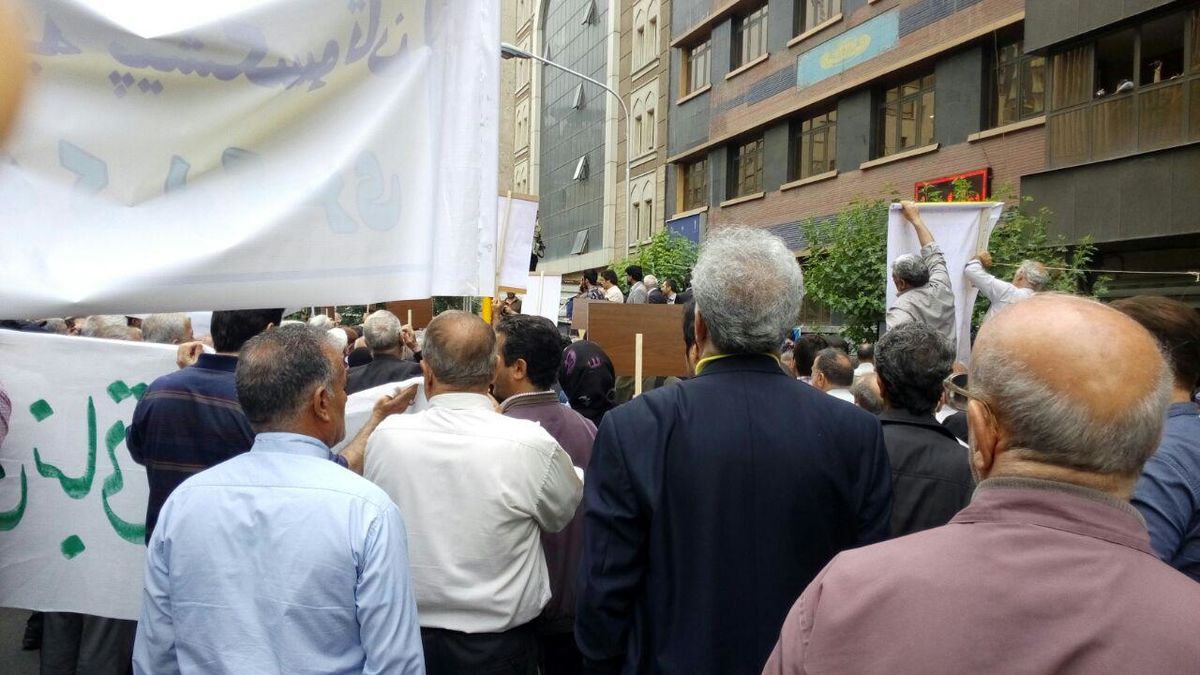 راهپیمایی کارگران به مناسبت روز کارگر در تهران