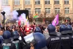 مردم آلمان در روز کارگر تظاهرات کردند